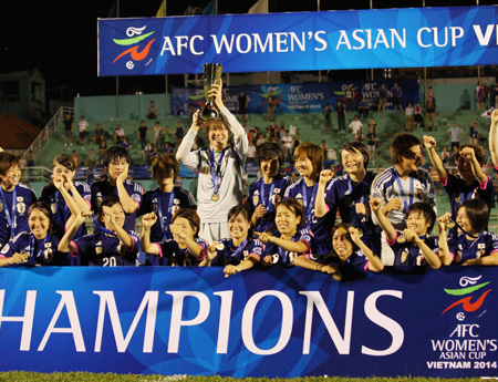 Japan edges out Australia to win Women s Asian Cup